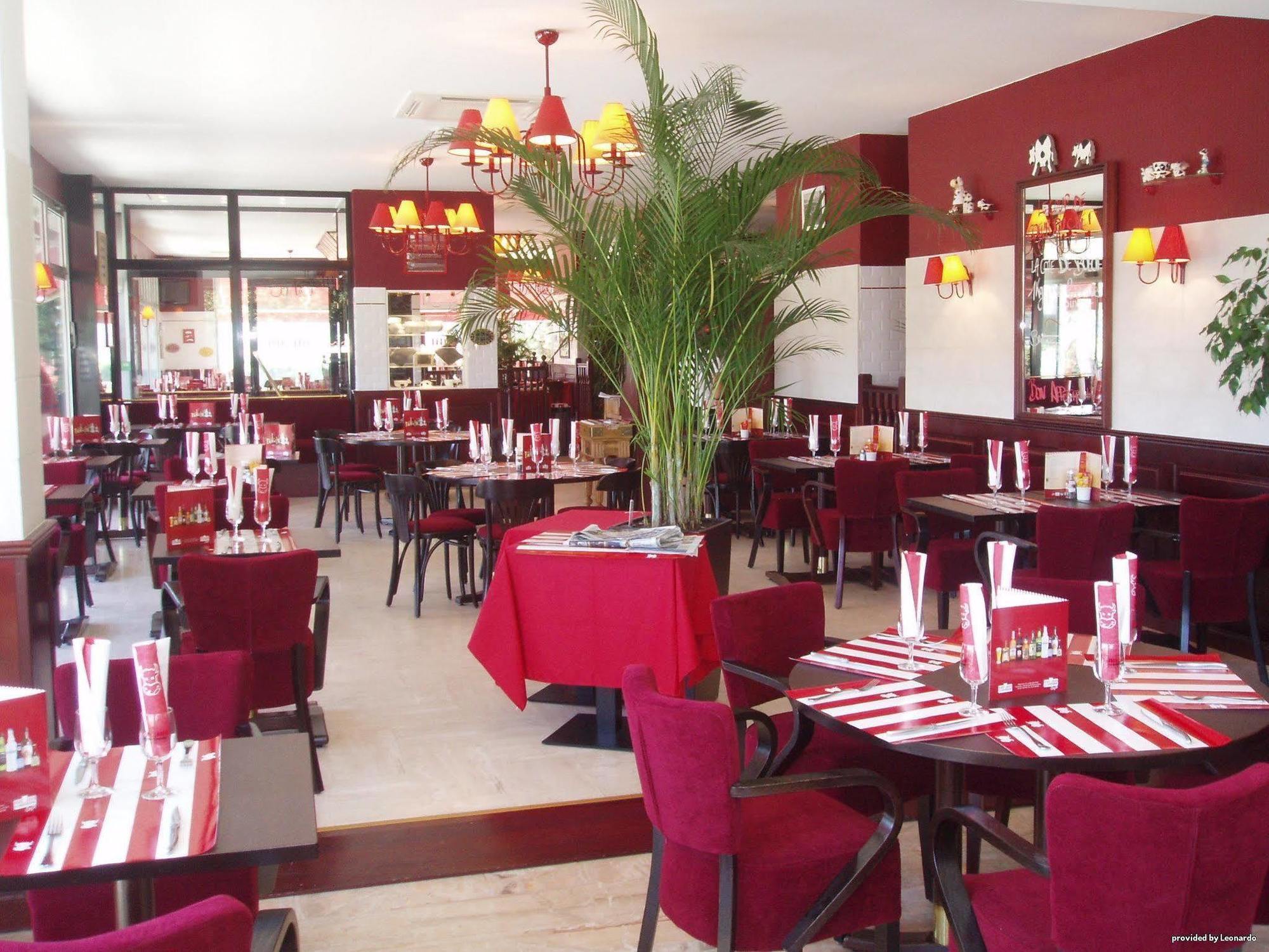 โรงแรมเบสต์ เวสเทิร์น เด บารอล - ลียง ซุด บริญเนส์ ร้านอาหาร รูปภาพ